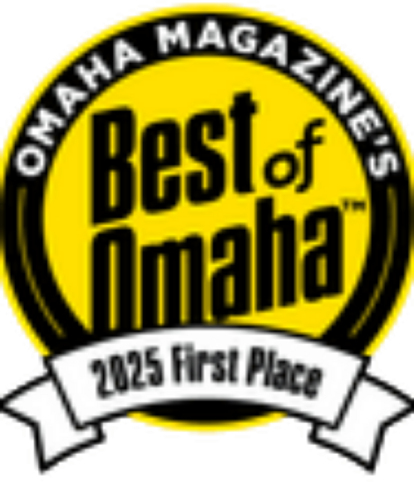 Best of Omaha 2025 First place winner for Best Cosmetic Surgeon Badge